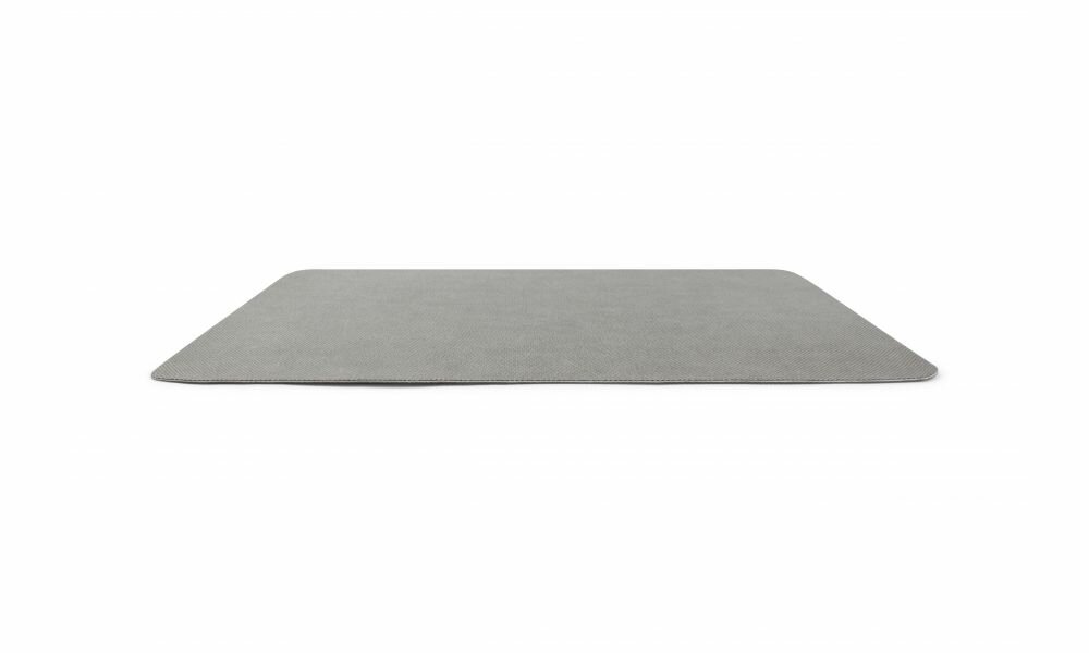 Placemat 43 x 30 cm Structuur Grijs Layer