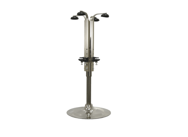 Fleshouder aluminium 44,5 cm Neutraal