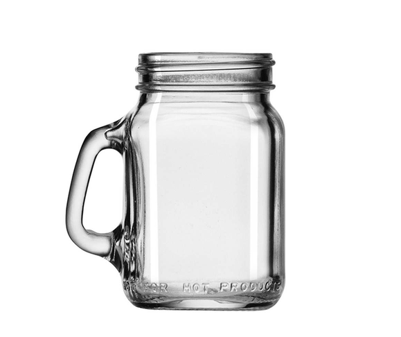 Drinkglas Jar met oor 14cl Libbey