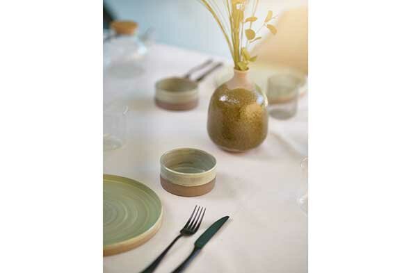 Bordje 9 cm Basalt Fresh Mint