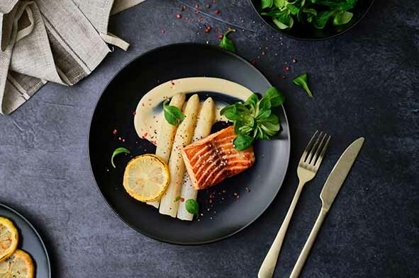 Plat bord 26 cm Venus Black