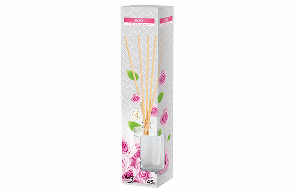 Geurstokjes Roos 45 ml Cosy &amp; Trendy