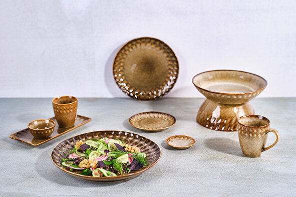 Plat Bord 27 cm Araki Hazel