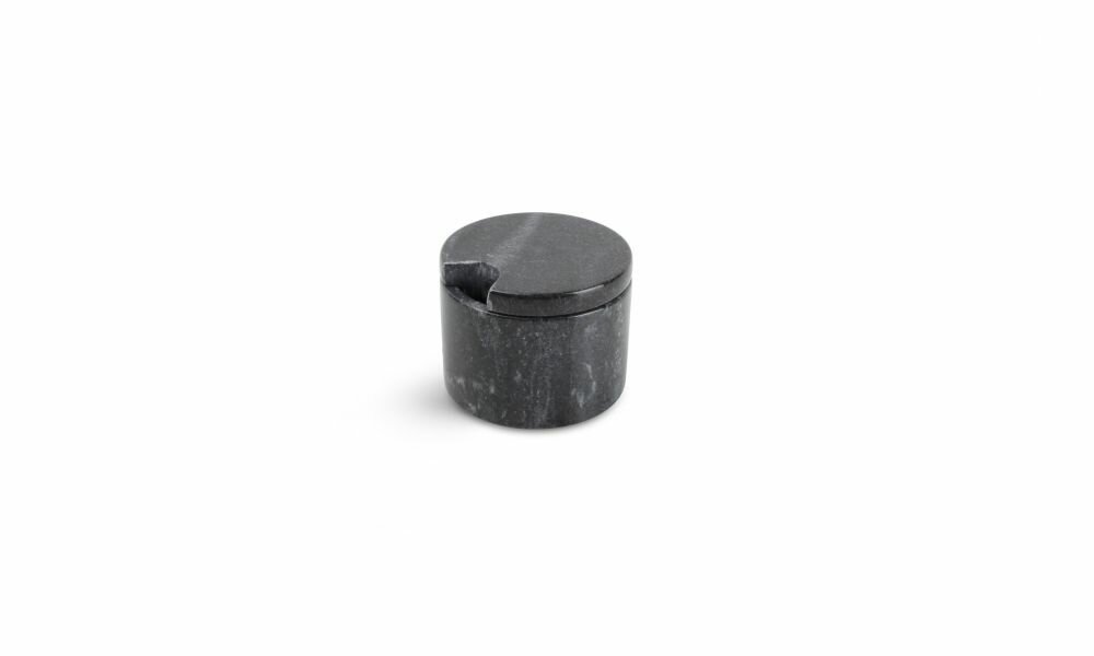 Suikerpot marble black Pura