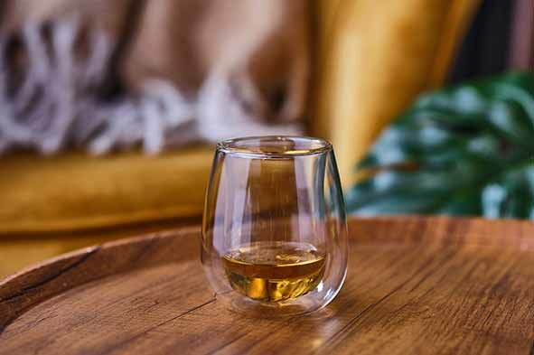 Dubbelwandig glas 150 ml Omagio