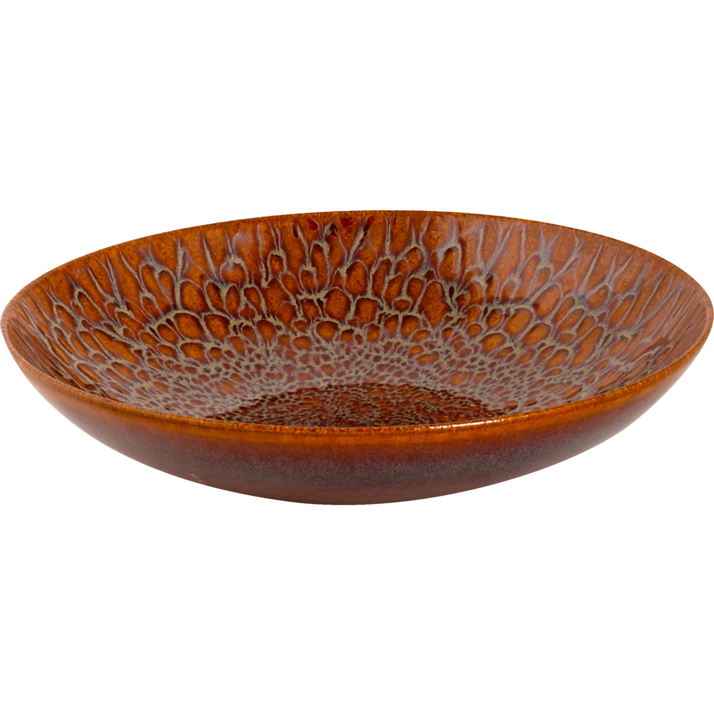 Diep bord 22 cm Palmer Magmatic bruin