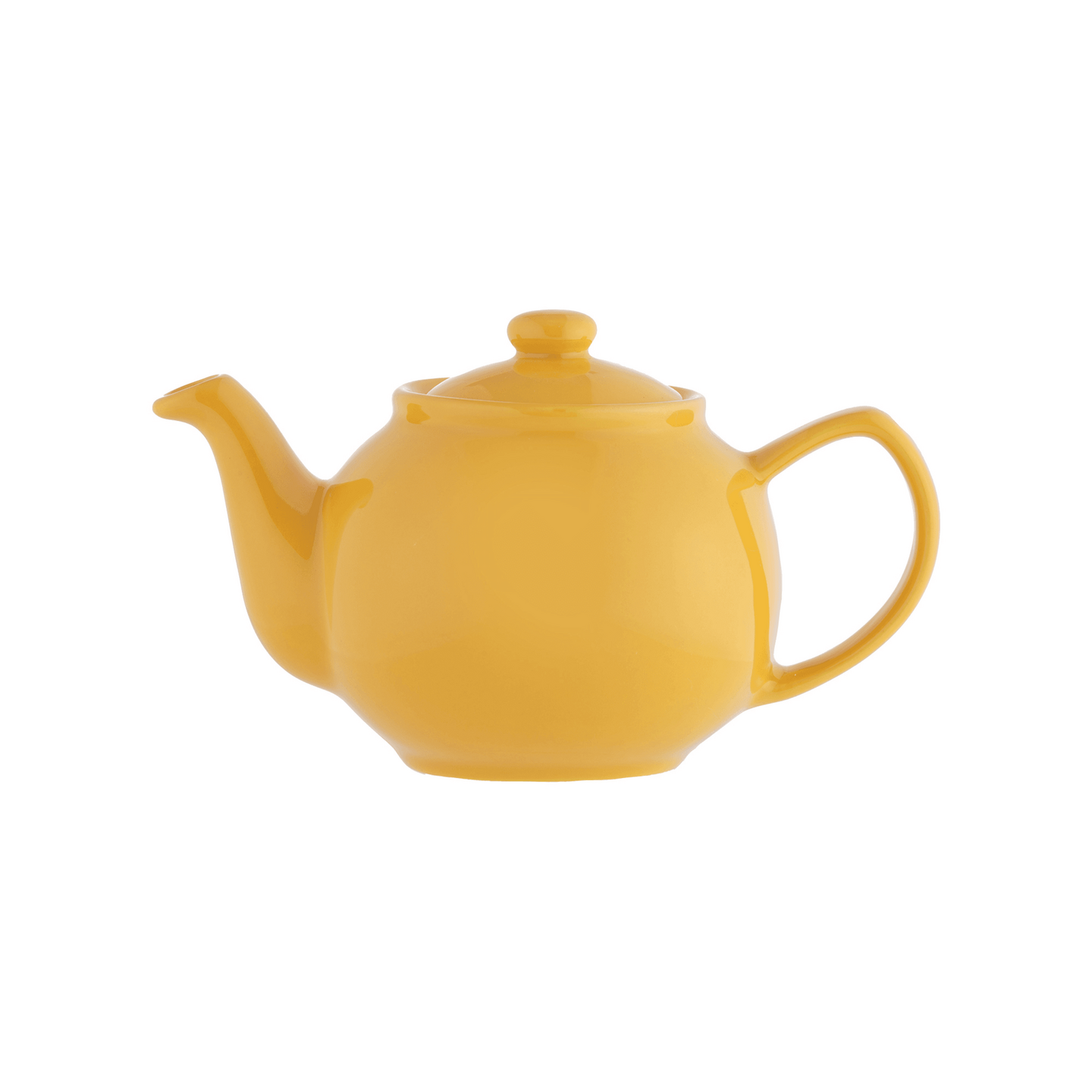 Theepot 0.45L Glanzend 2-Kops Mosterdgeel