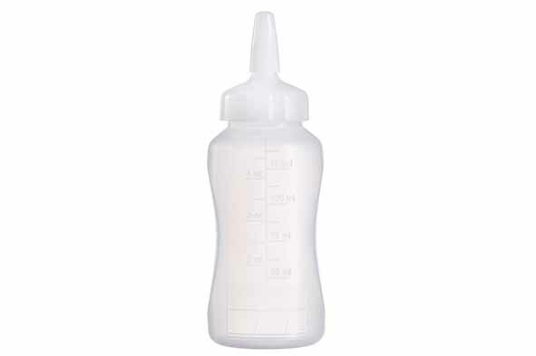 Knijpfles Mini 15 cl Wit Araven