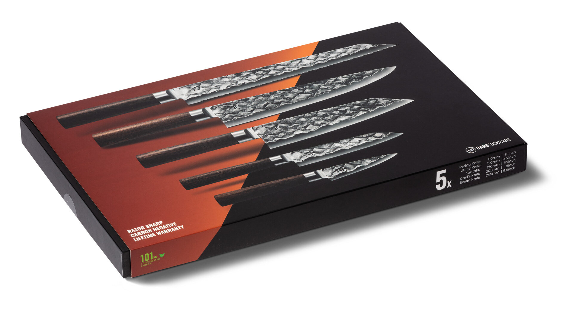Messenset 5-delig Bare Cookware
