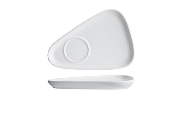 Schoteltje 19 cm driehoekig Aroma Triangle