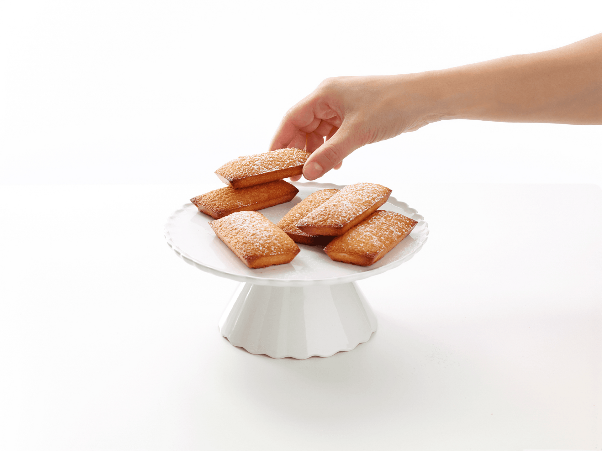 Bakvorm voor 9 Rechthoekige Cakejes Silicone Rood L&eacute;ku&eacute; 