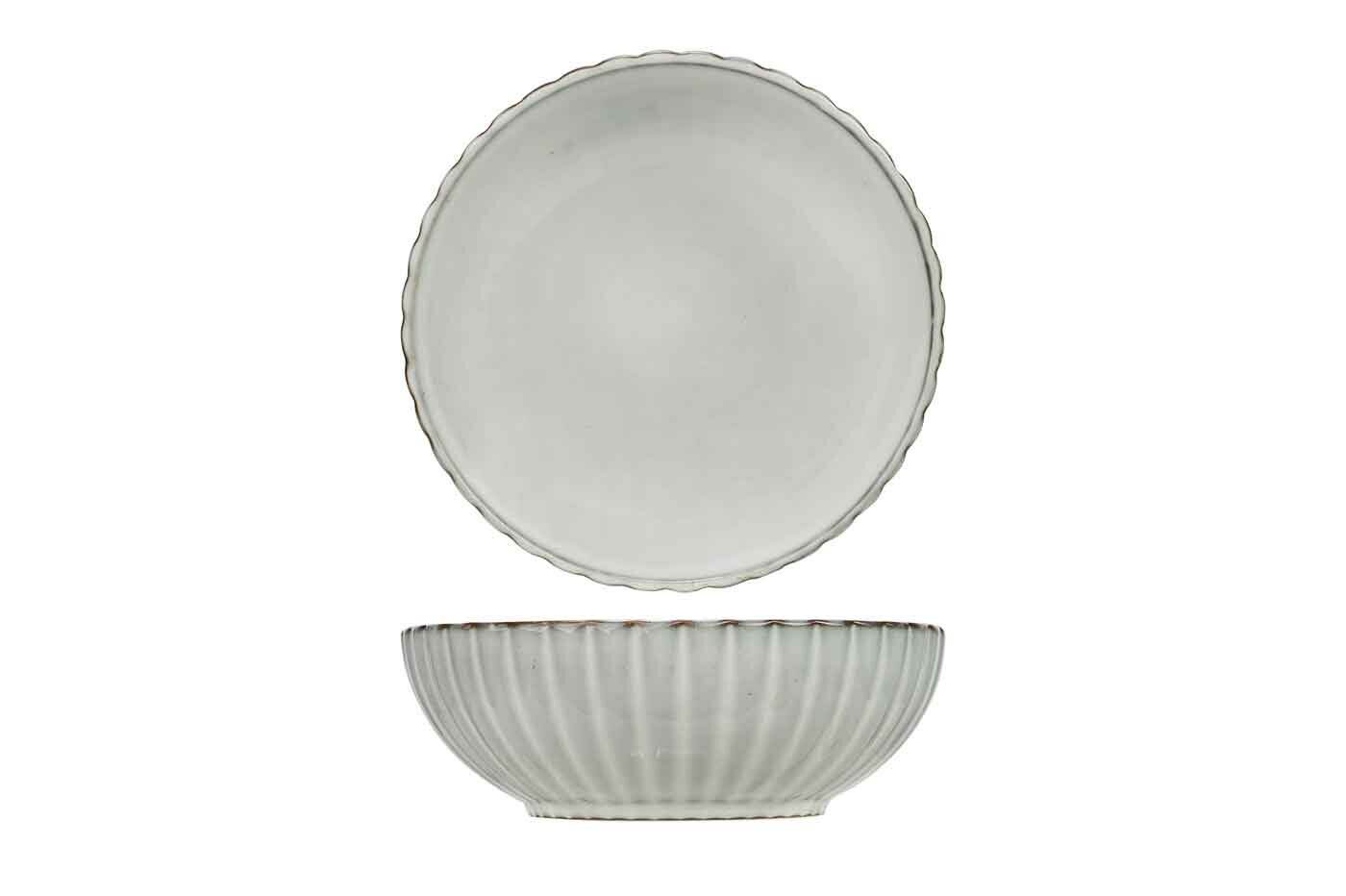Schaal 17,5 cm Concha Grey