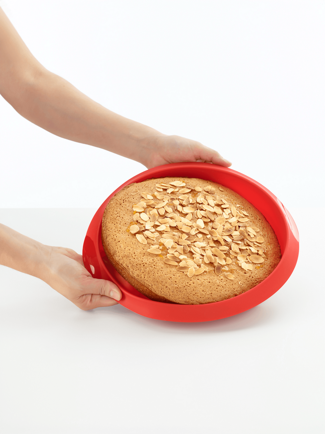 Taartvorm 20 cm Silicone Rood L&eacute;ku&eacute;