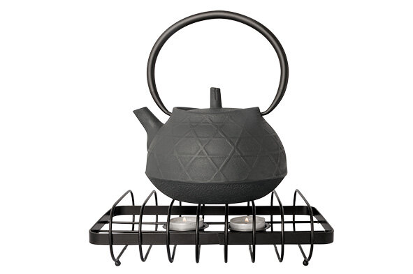 Schotel - bordenverwarmer metaaldraad zwart