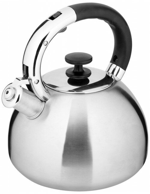 Fluitketel 3L Zwart Inductie Ed&euml;nb&euml;rg Classic Line