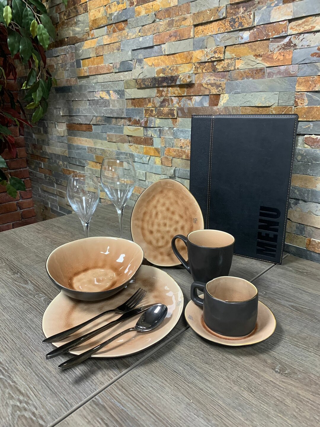 Serviesset Laguna Old Rose&nbsp;24-delig