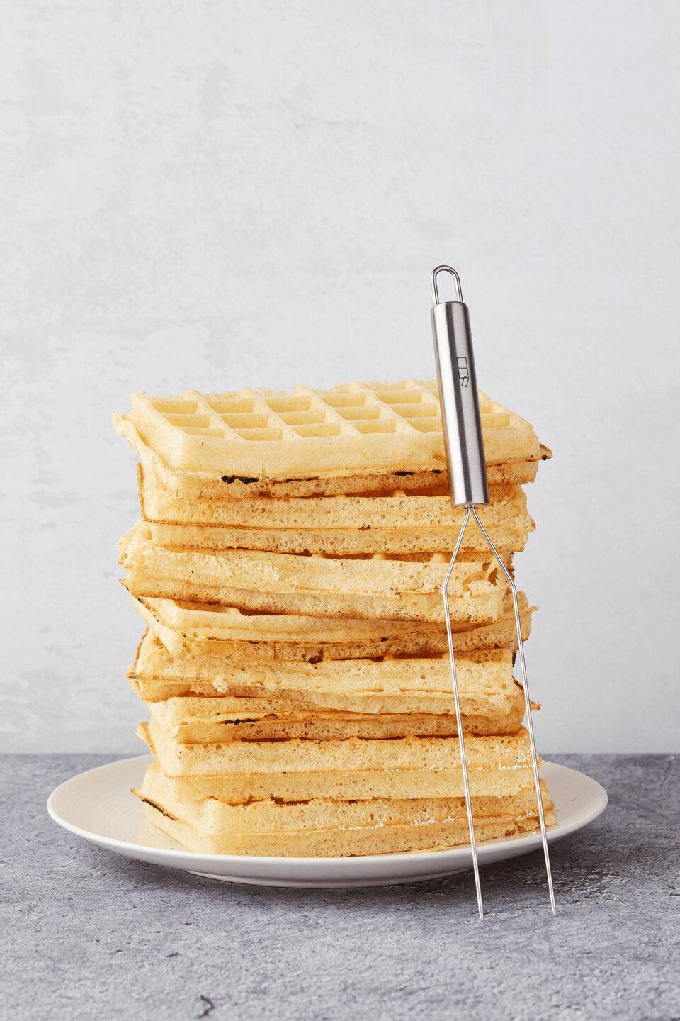 Wafelvork RVS Point-Virgule