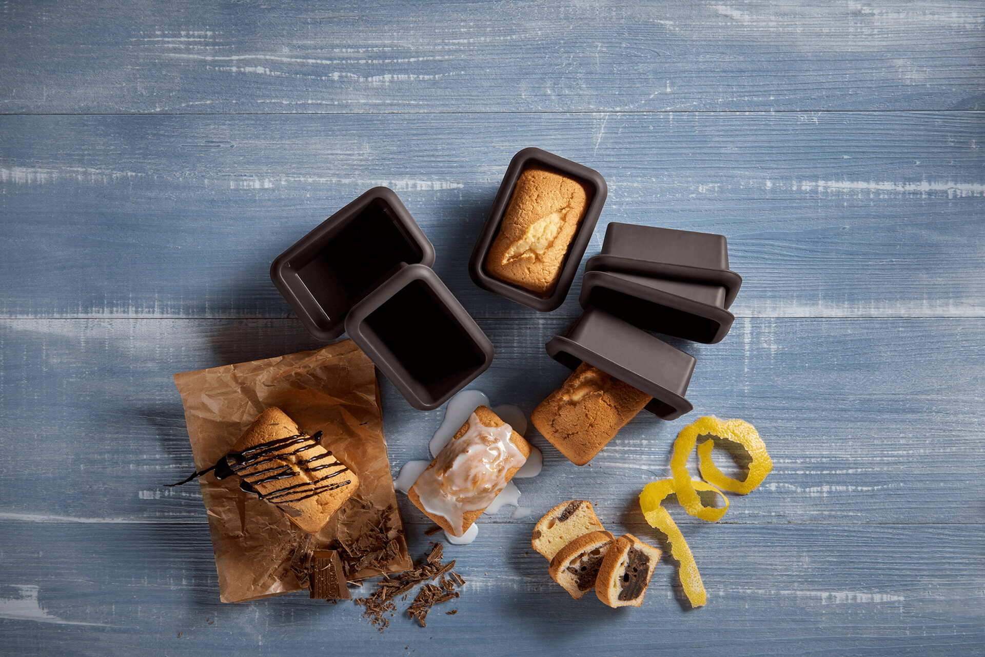 Broodvormpjes Mini set van 6 stuks Flexiform Lurch