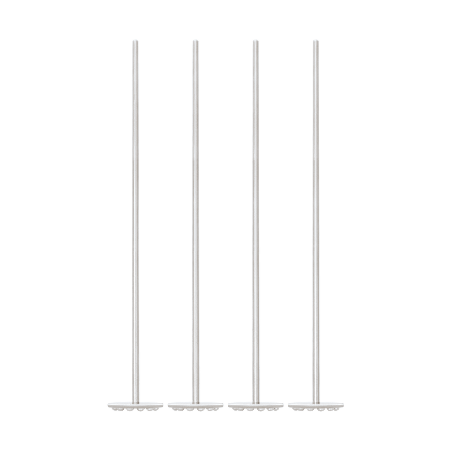 Cocktailstamper RVS set van 4
