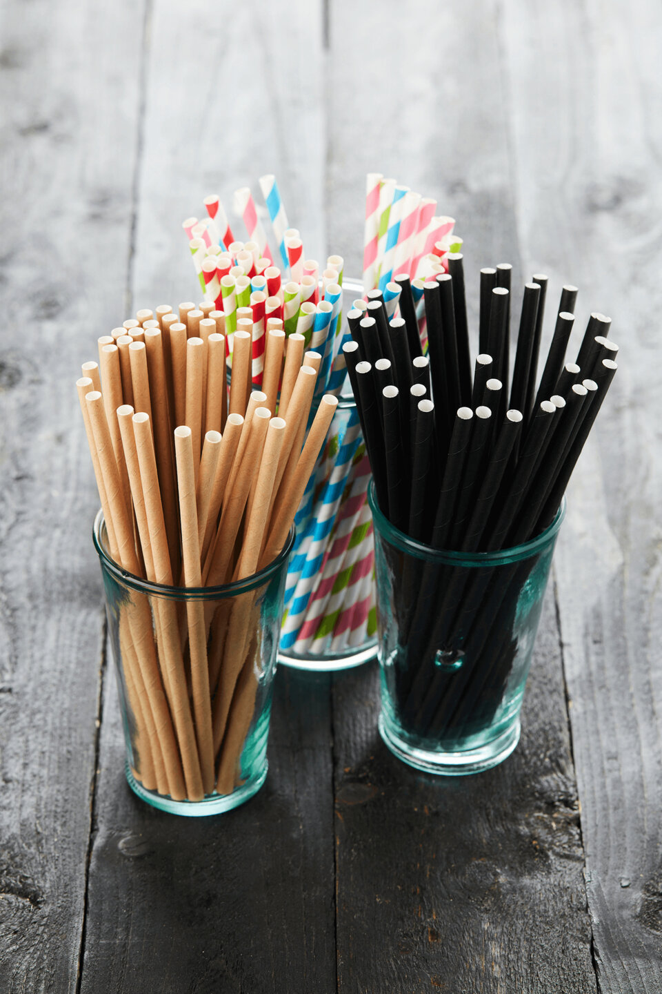 Rietjes Bruin Papier set van 48