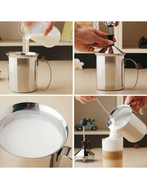 Melkopschuimer Handmatig 800 ml Ed&euml;nberg