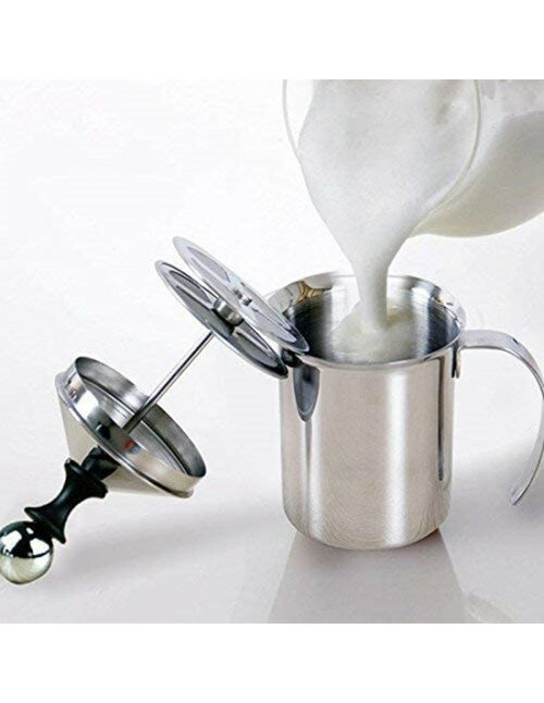 Melkopschuimer Handmatig 400 ml Ed&euml;nberg