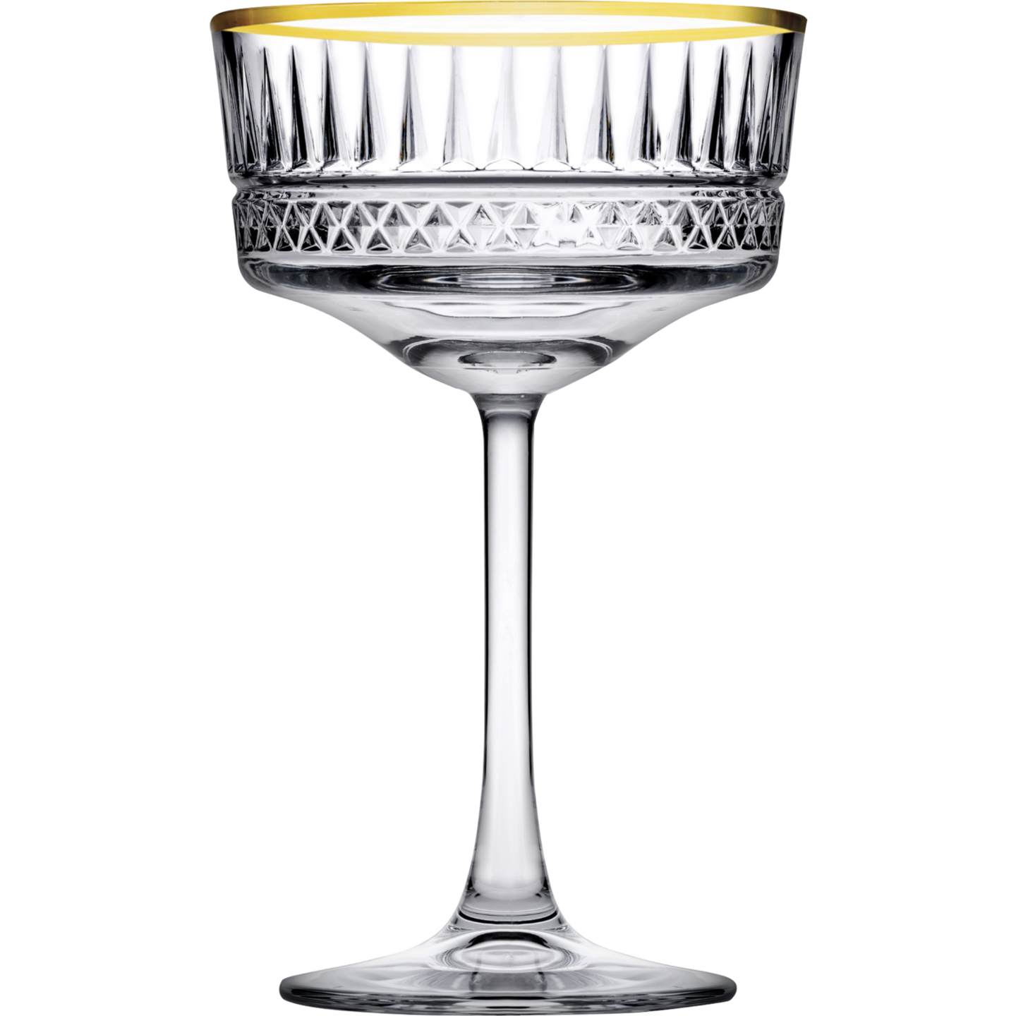Champagne coupe 26 cl Elysia gouden rand