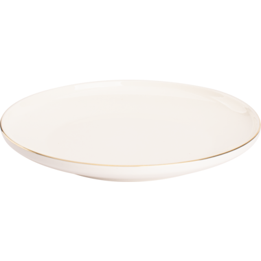 Serviesset 16-delig Wit Goud Ligne D'or