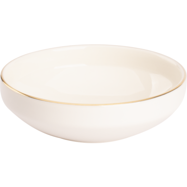 Serviesset 16-delig Wit Goud Ligne D'or