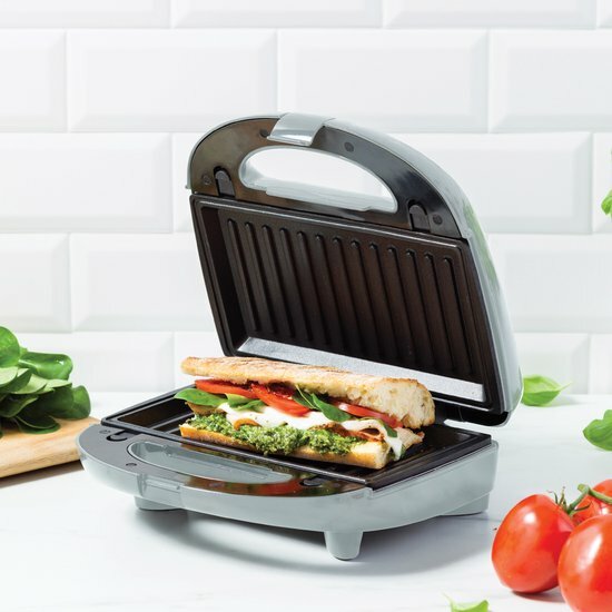 Keramische grill 3 in 1 Tosti Panini Wafelmaker Sky Blue Greenpan