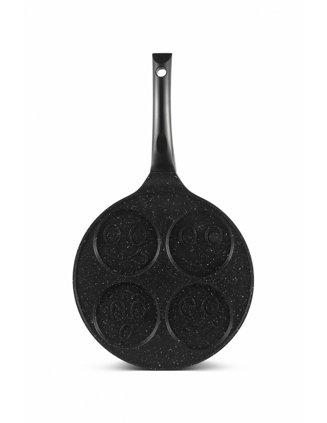 Pannenkoekenpan Keramische Coating 26 cm 4 Kops Smiley Ed&euml;nb&euml;rg Stonetec Line