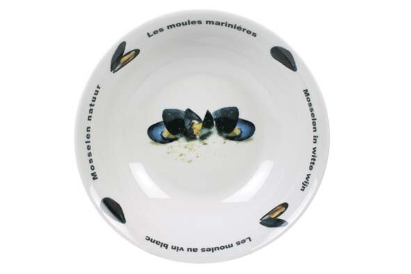 Mosselbord Deco 23 x 6 cm