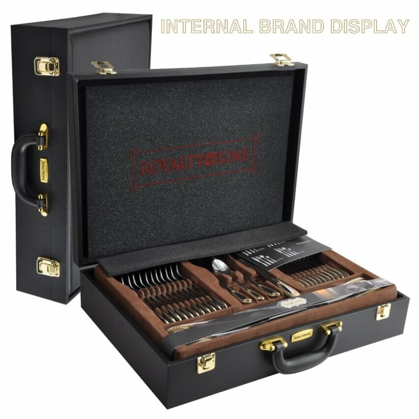 Bestekset in koffer 72-delig Old Dutch Gold