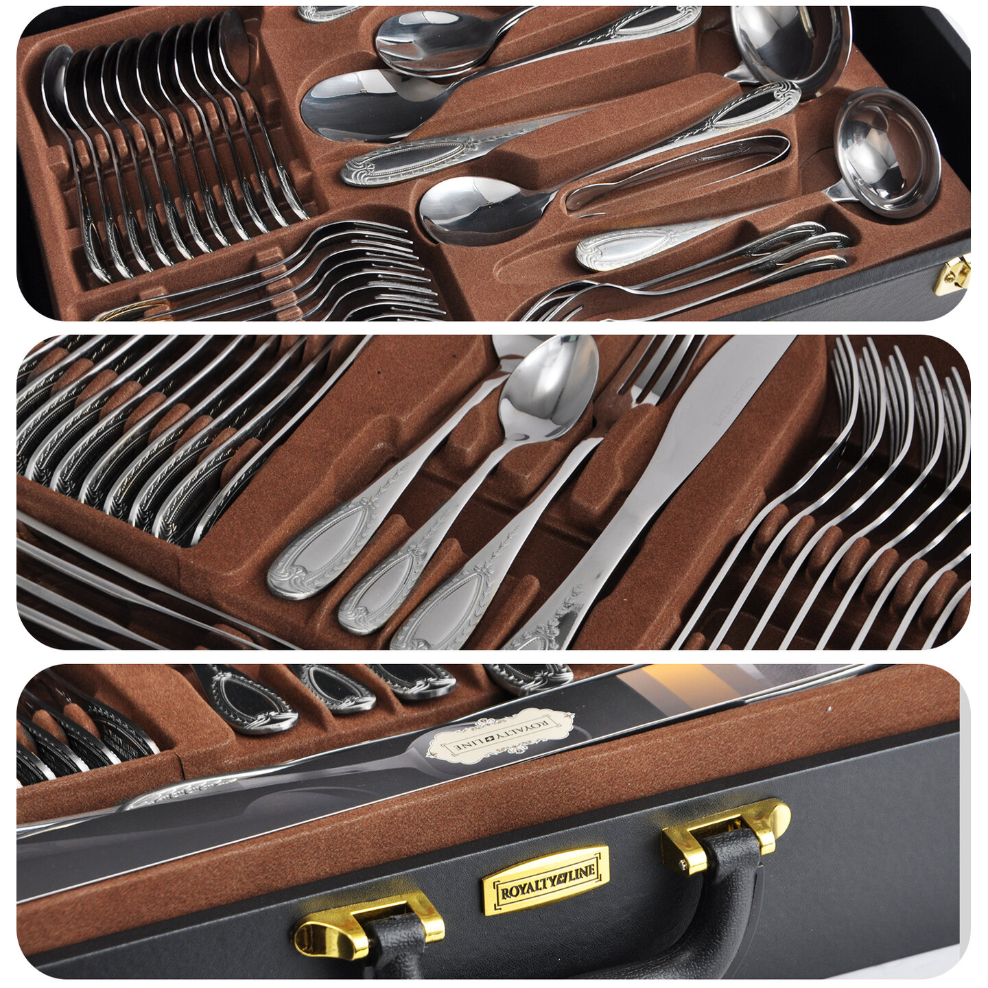 Bestekset in koffer 72-delig Royal Dutch