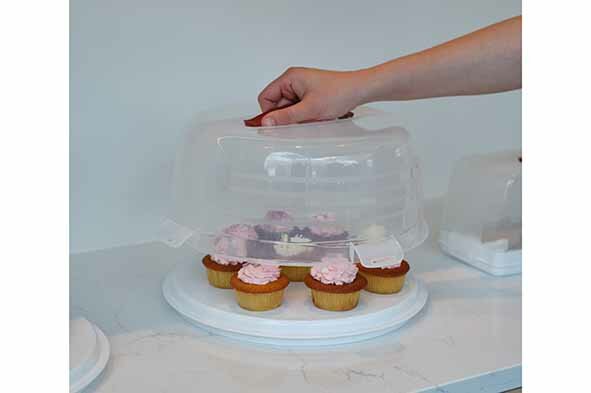 Taartdoos 27,5 cm laag Chef@Home 