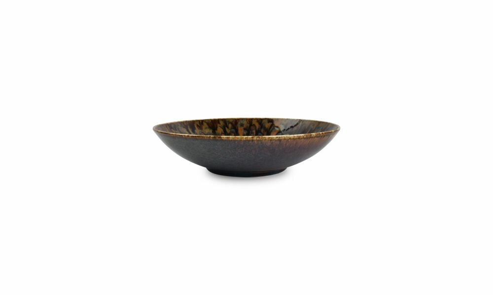 Serviesset 18-delig Bruin/Blauw Resto