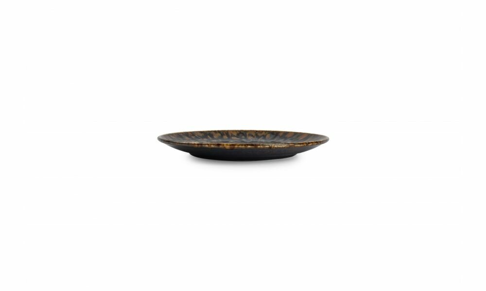Serviesset 18-delig Bruin/Blauw Resto