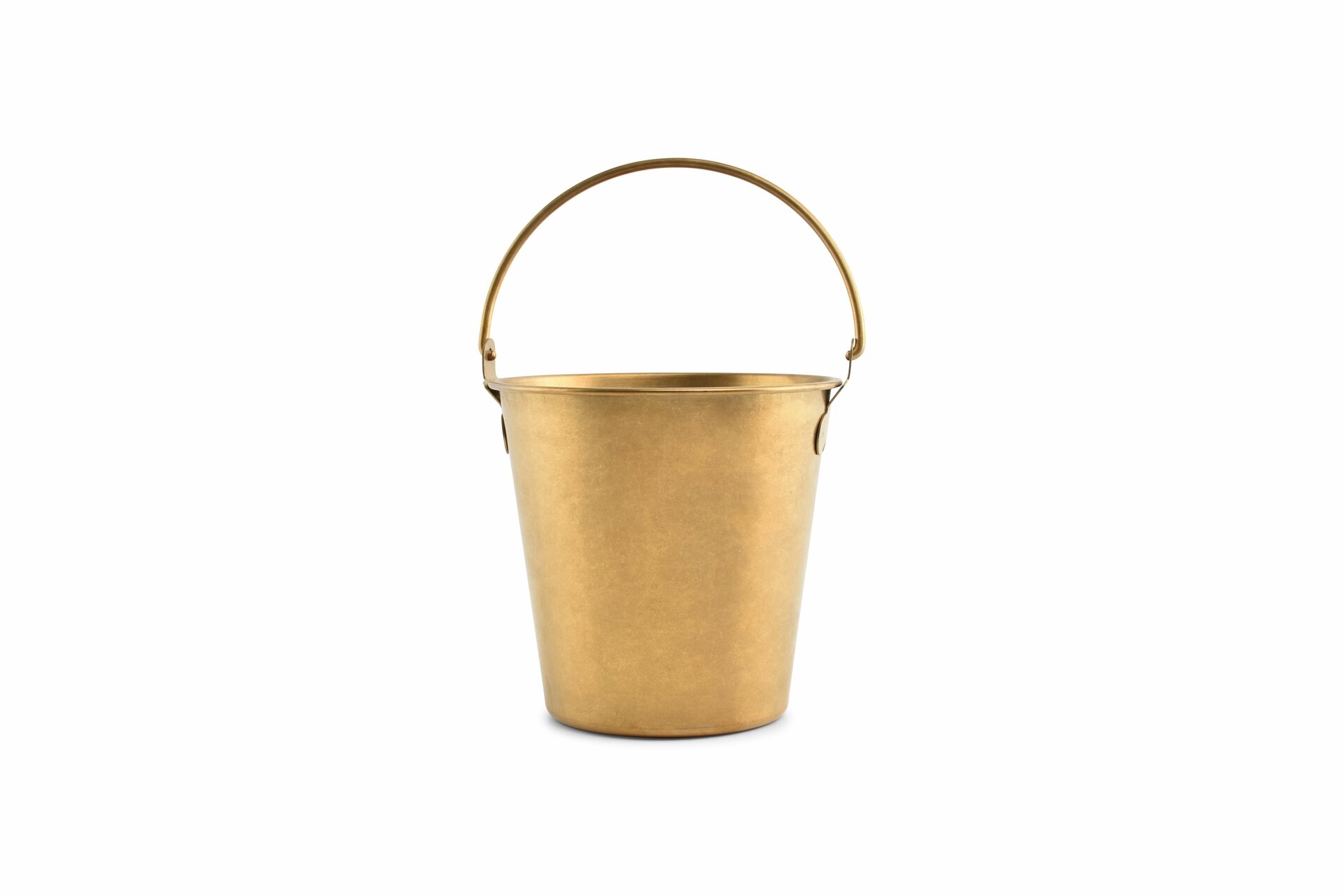 Serveer emmer 13 cm antique goud Serve
