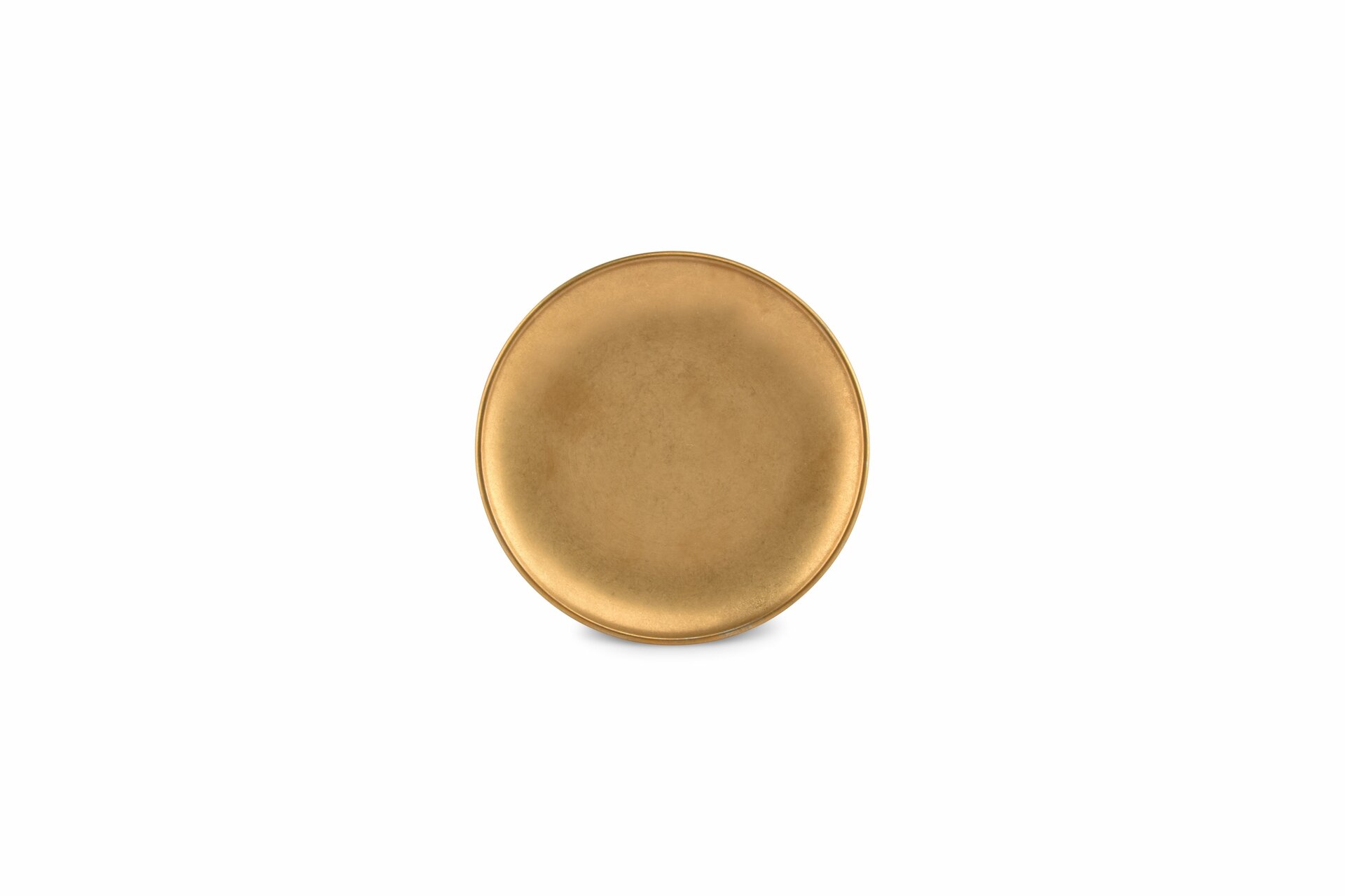 Plat bord antique 17 cm goud Serve