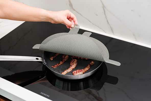 Anti spat deksel siliconen 28 cm