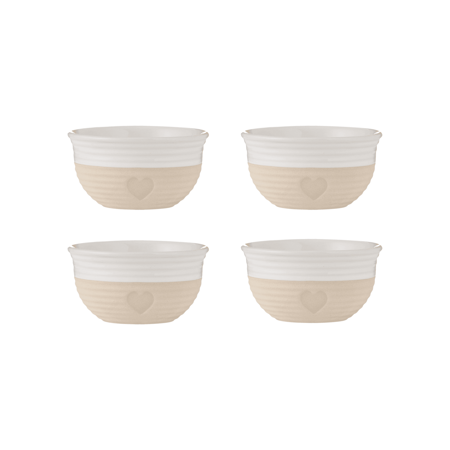 Set van 4 kommen 9,5 cm Rustic Charm