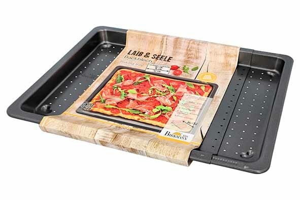Verstelbare bakplaat 36 cm - 52 cm Laib &amp; Seele
