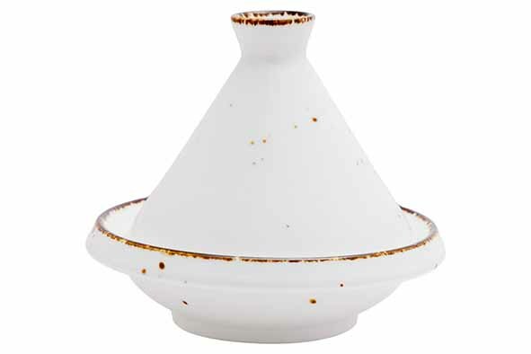 Mini tajine Brisbane 13 cm wit