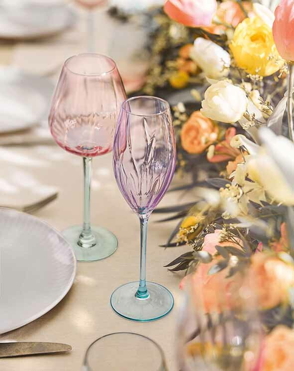Champagneglas 21 cl Swirly