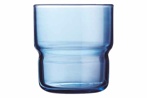Tumbler glas 22 cl Log Blue Jean