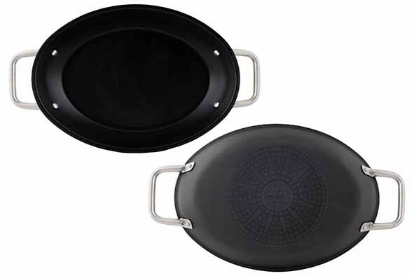 Vispan 36 x 25 cm Ecodura Zwart 