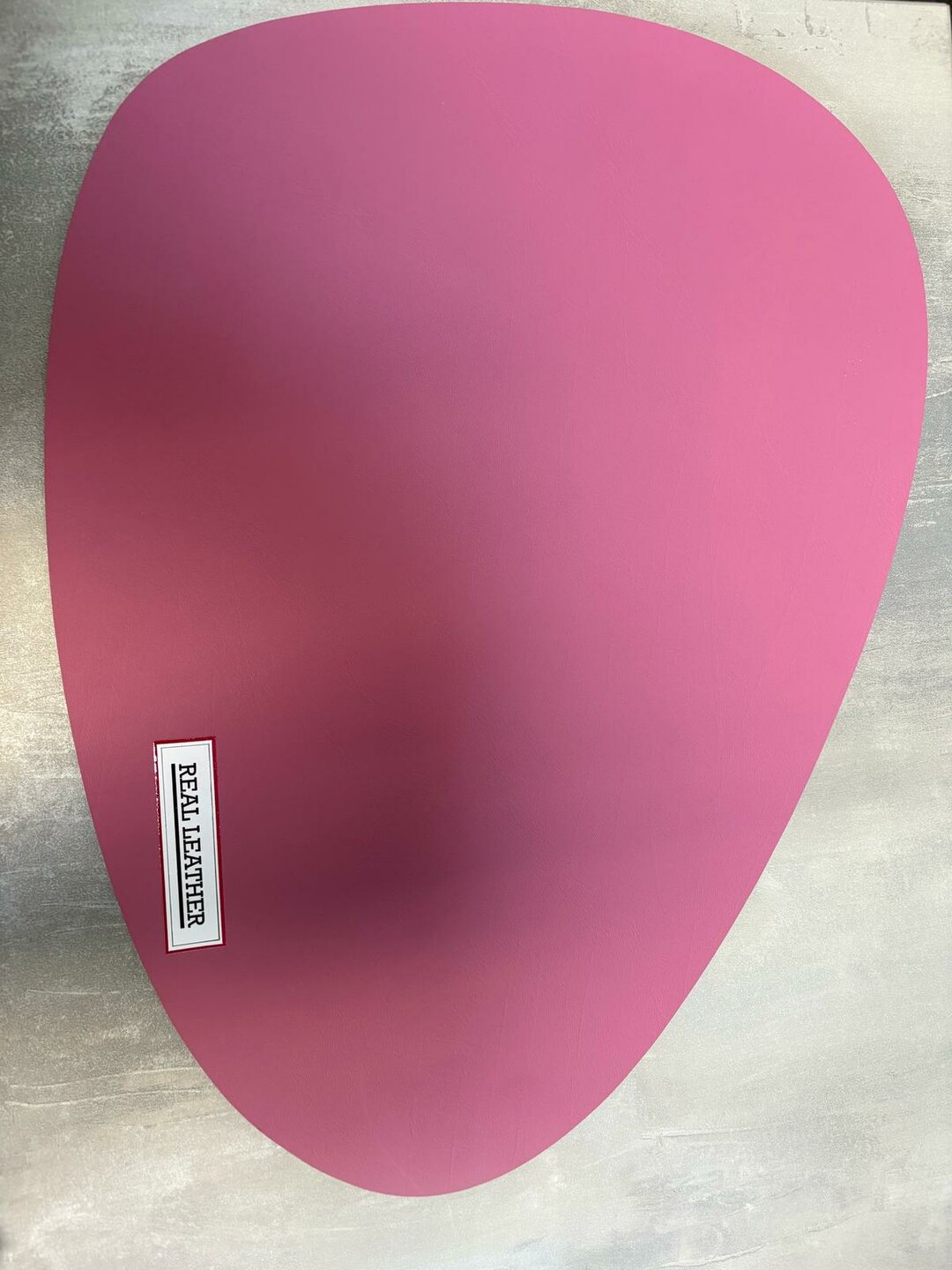 Placemat Leder Roze Eivormig Cosy &amp; Trendy