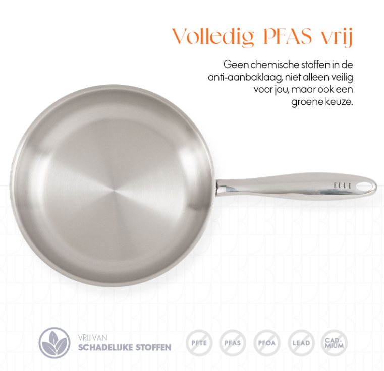 Koekenpannenset 2-delig ELLE Gourmet Clasique