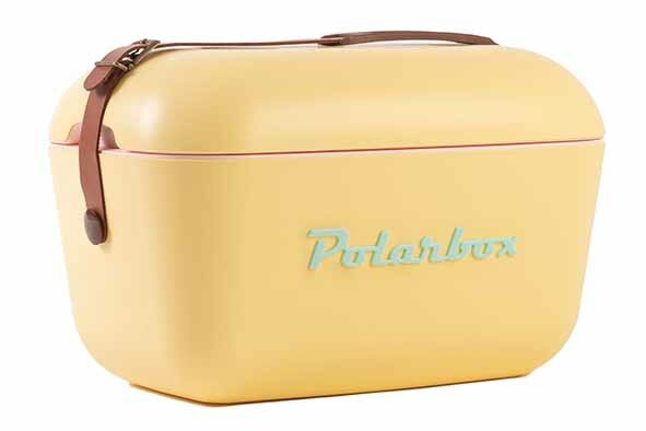 Koelbox Retro Geel 12 Liter