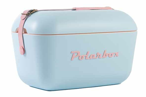 Koelbox Retro Sky Blue 20 Liter